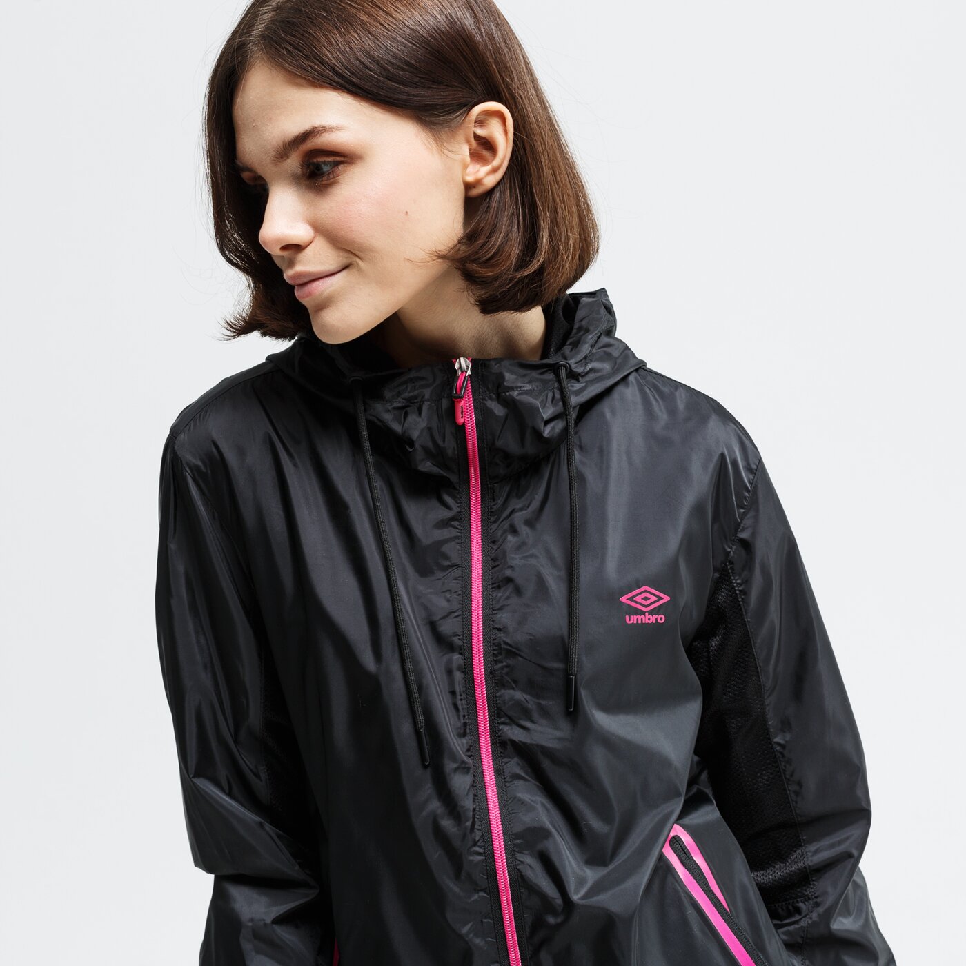 Kurtka przejściowa damska UMBRO KURTKA LALO ul120kud09002 kolor czarny