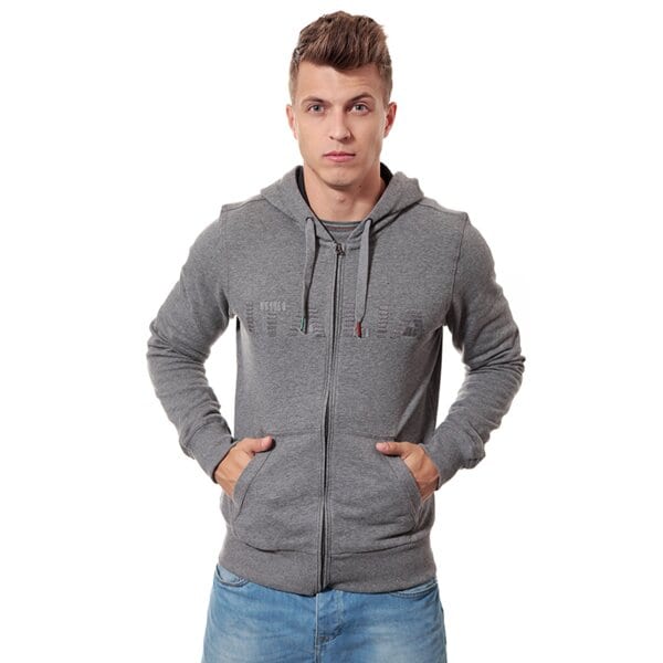 Bluza męska LOTTO BLUZA SWEAT FZ KIP HD r2236 kolor szary