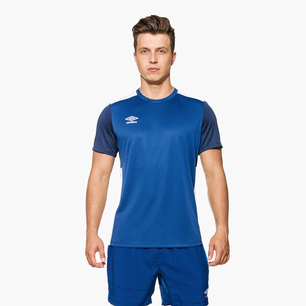 Koszulka męska UMBRO T-SHIRT SS TRAINING JERSEY 64509uev9 kolor granatowy