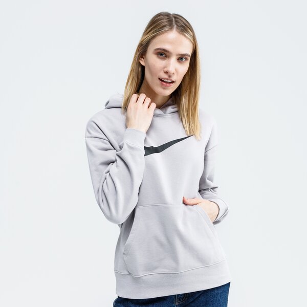 Bluza damska NIKE BLUZA Z KAPTUREM W NSW SWSH FT cj3761-020 kolor szary