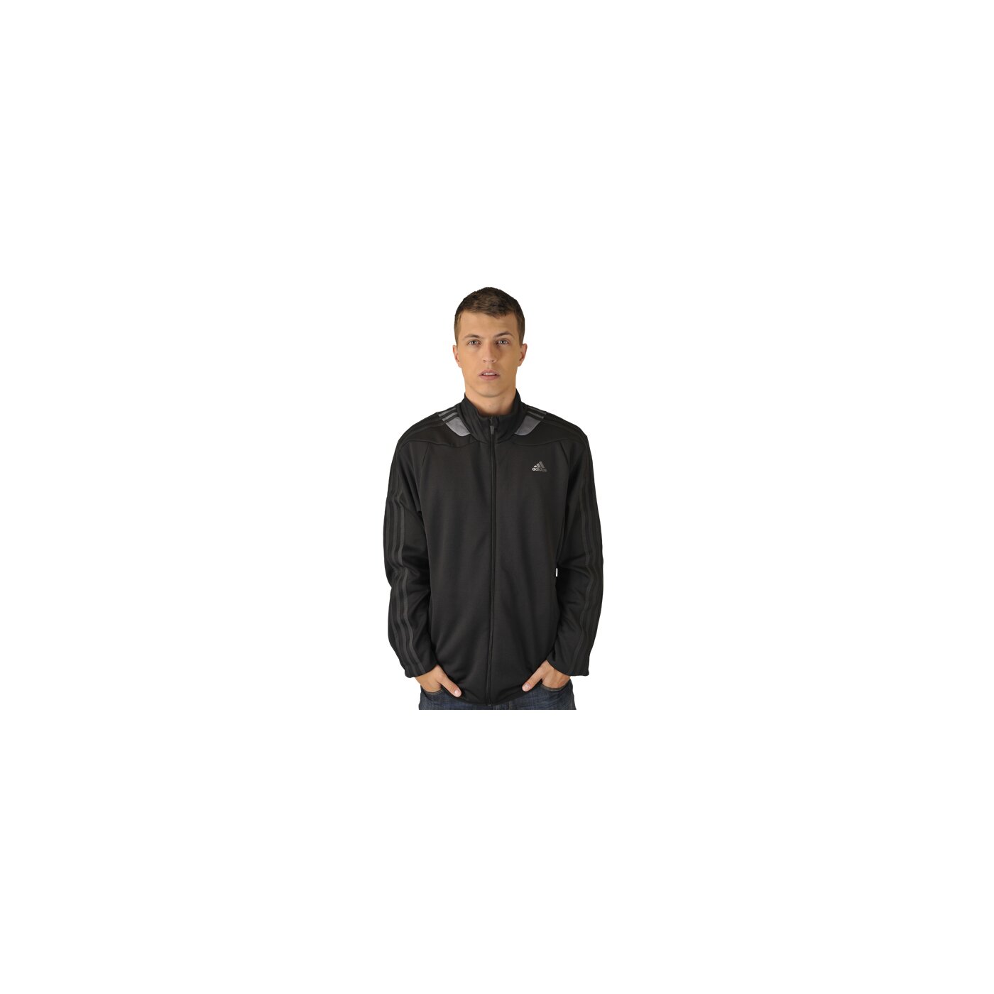 Bluza męska ADIDAS BLUZA   CLIMA365 TRACKTOP v36279 kolor czarny