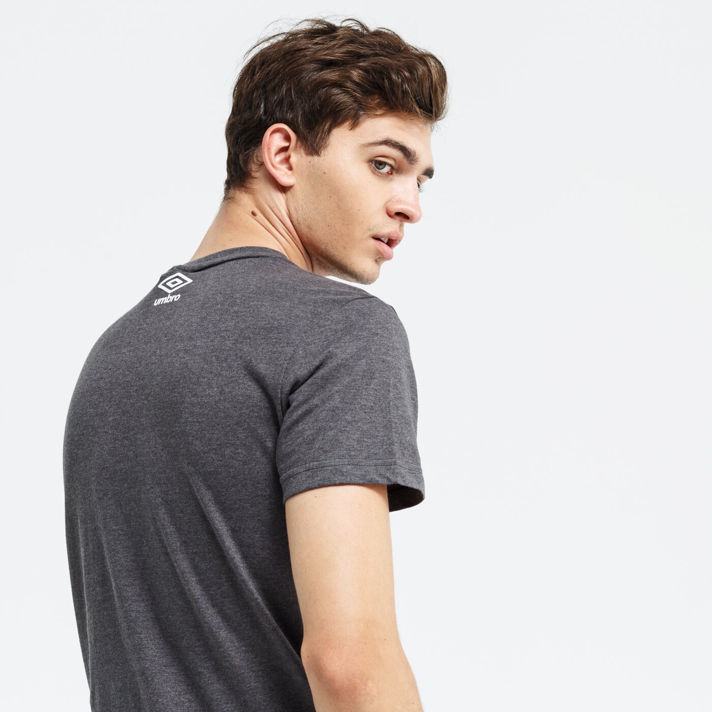 Koszulka męska UMBRO T-SHIRT OWEN ul39tsm25002 kolor szary