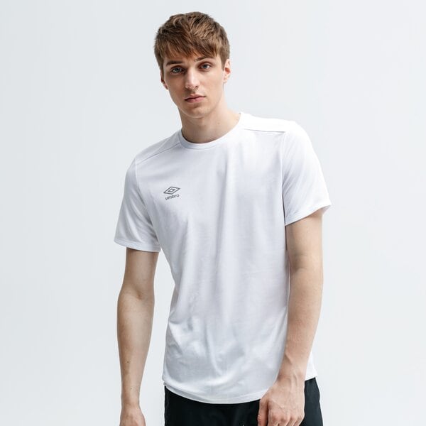 Koszulka męska UMBRO T-SHIRT SS TRAINING JERSEY 65482u-13v kolor biały