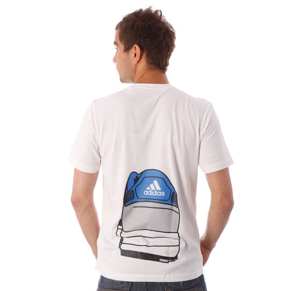 Koszulka męska ADIDAS T-SHIRT PHAT TRAINER g72534 kolor biały