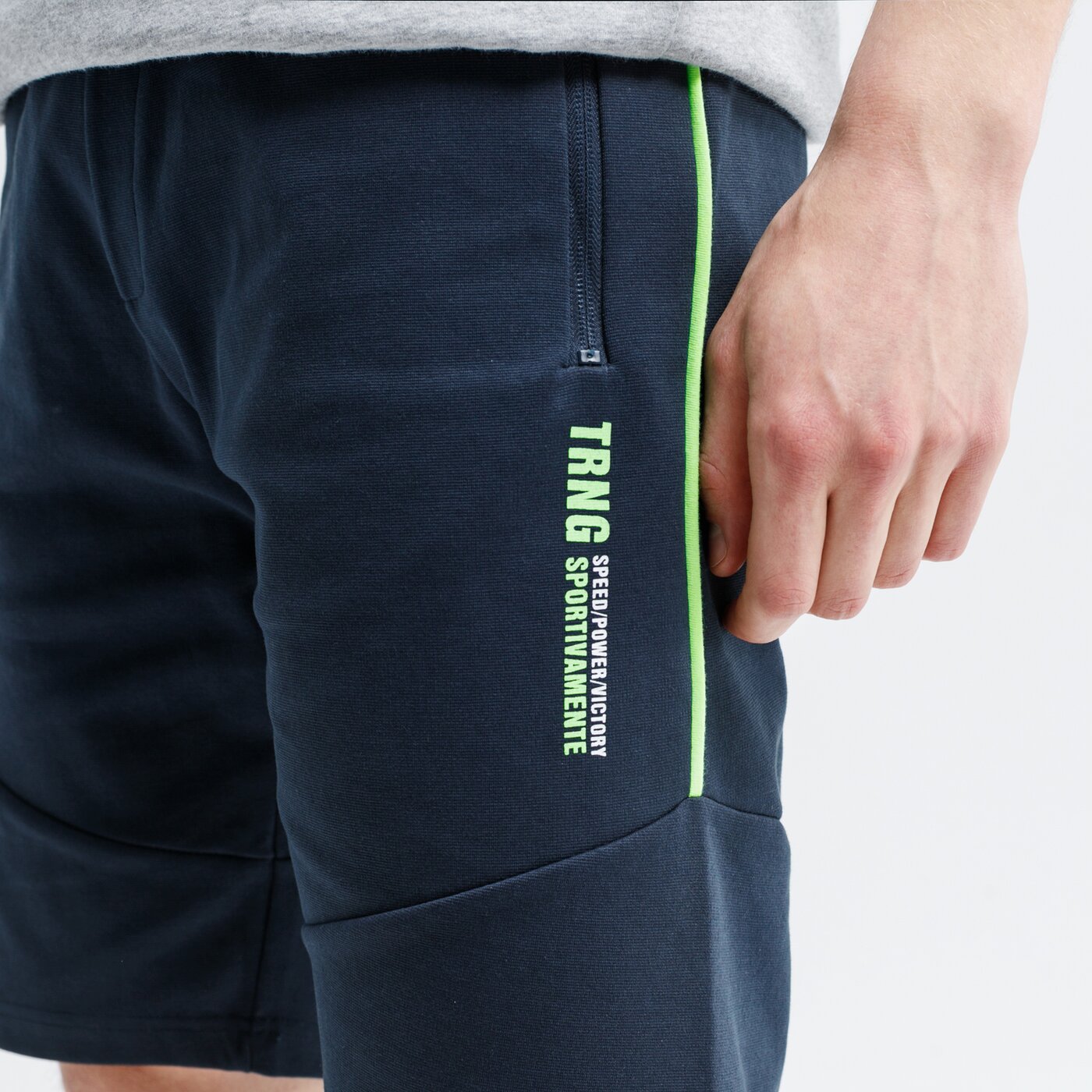 Spodenki męskie LOTTO SZORTY ELINO lo120szm13003 kolor granatowy