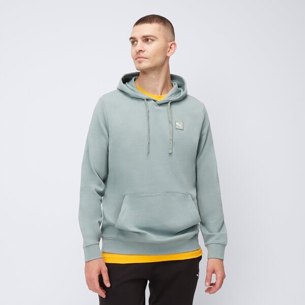 Bluza męska PUMA BLUZA Z KAPTUREM ESS ELEVATED 68472830 kolor zielony