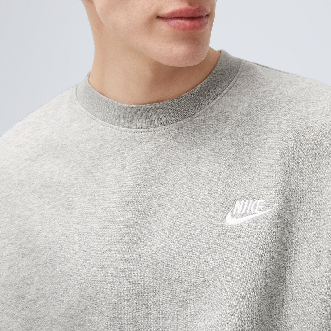 Bluza męska NIKE BLUZA SPORTSWEAR CLUB FLEECE bv2662-063 kolor szary