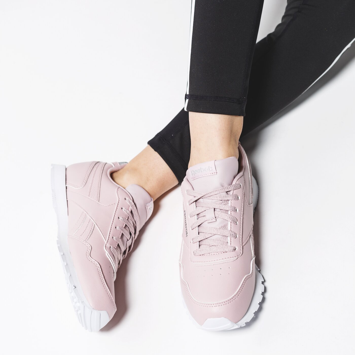 Buty dziecięce REEBOK ROYAL GLIDE SYN dv4503 kolor różowy