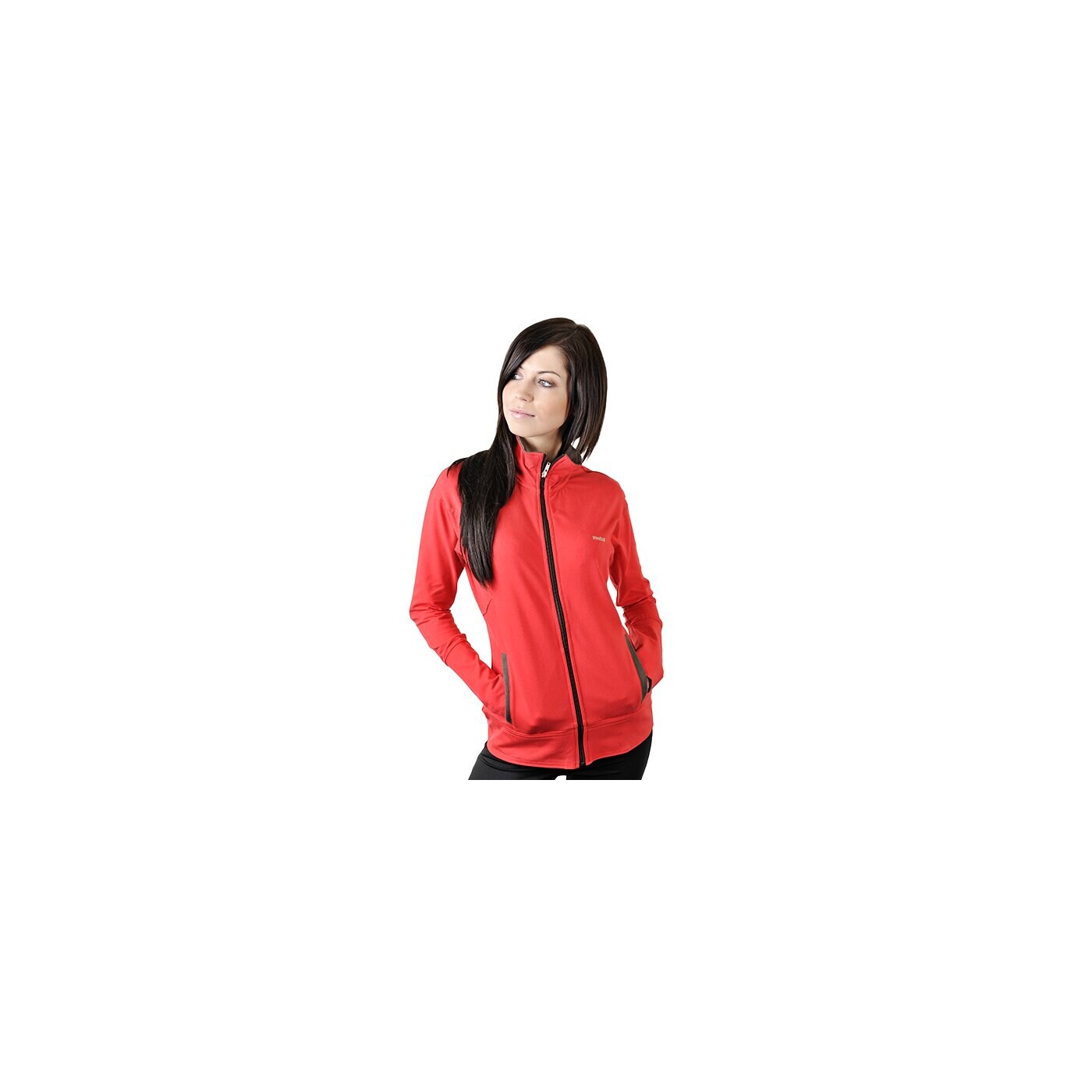 Bluza damska REEBOK BLUZA   AB KNIT JKT REDTASTIC o42995 kolor czerwony