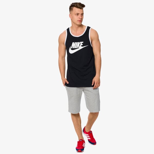 Tank top męski NIKE TANK M NSW TANK ACE LOGO 779234011 kolor czarny
