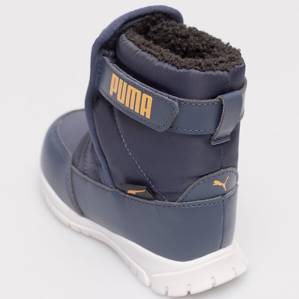 Buty trekkingowe dla dzieci PUMA NIEVE BOOT WTR AC INF 380746 06 kolor granatowy