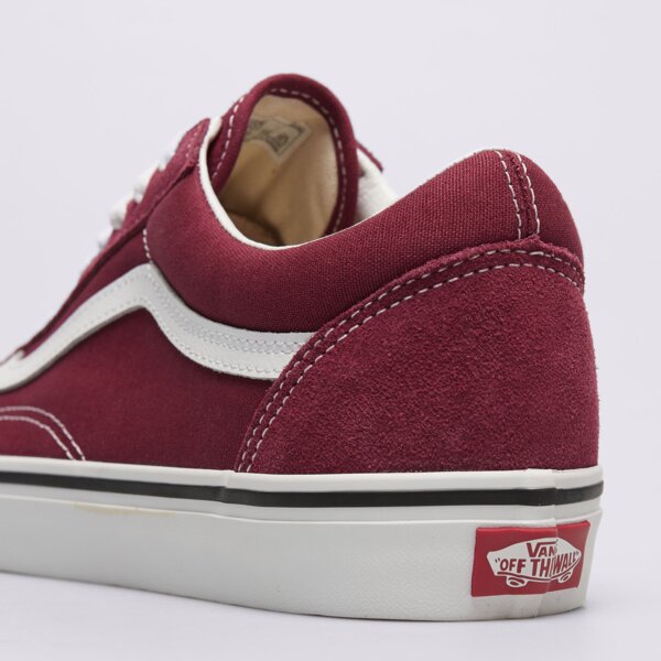 Buty sportowe męskie VANS OLD SKOOL  vn000cr5zcf kolor bordowy
