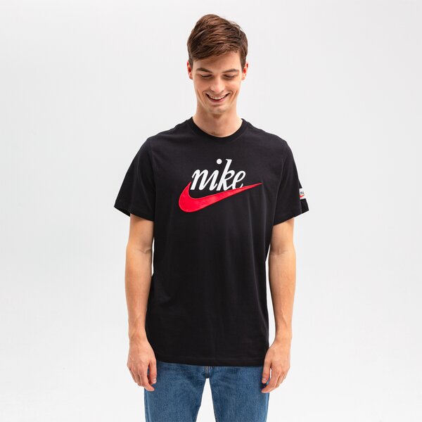 Koszulka męska NIKE T-SHIRT SS M NSW SWOOSH 50 HBR dj1387-010 kolor czarny