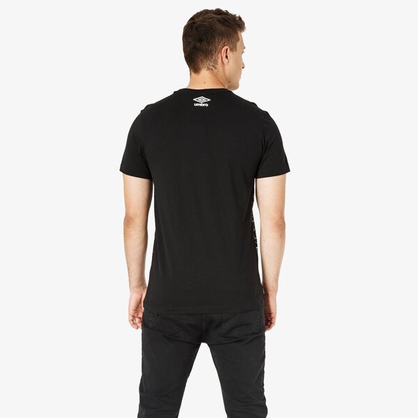 Koszulka męska UMBRO T-SHIRT SS SMART ul38tsm51001 kolor czarny