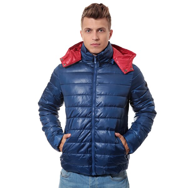 Kurtka zimowa męska LOTTO KURTKA BOMBER PAD DOUG r2383 kolor niebieski