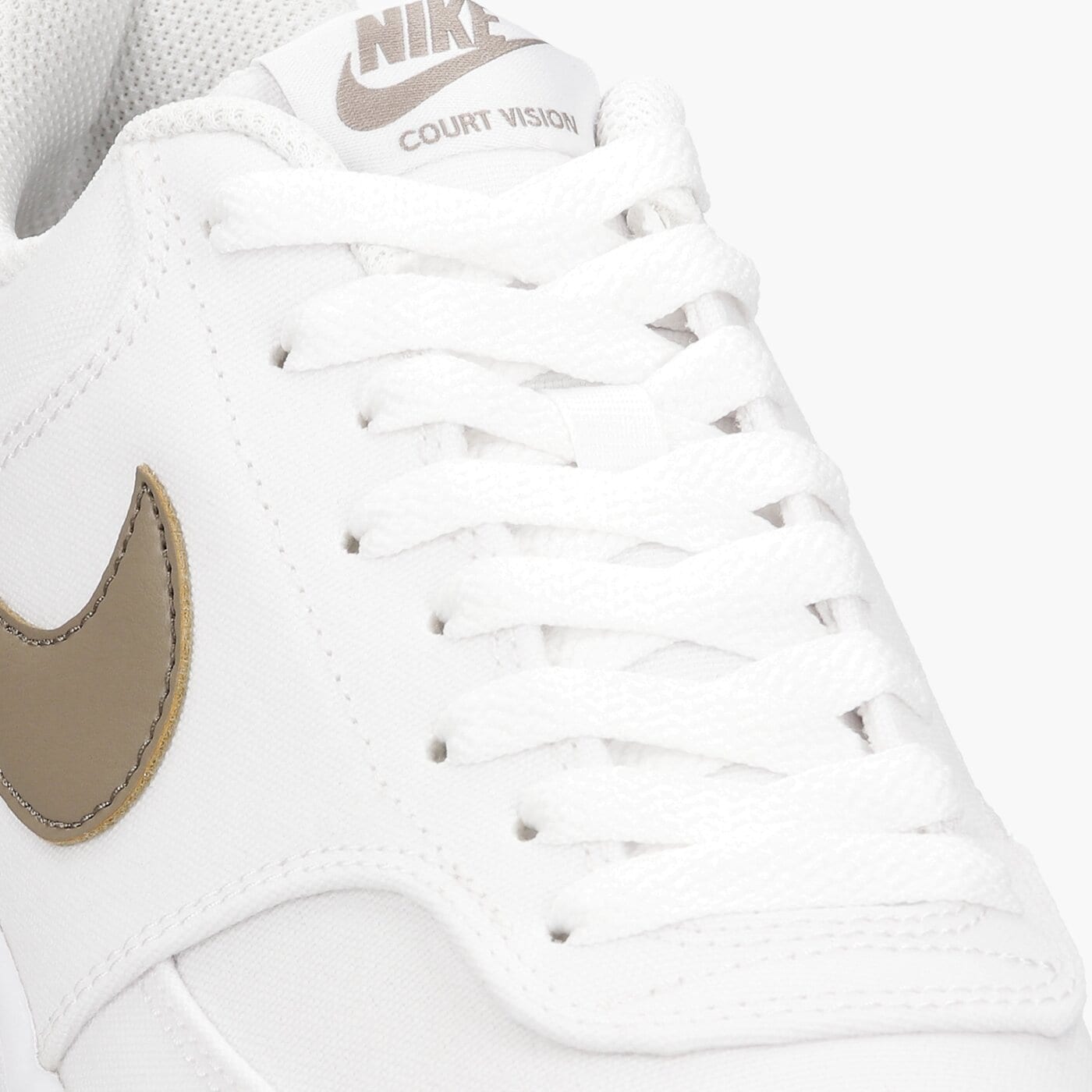 Buty sportowe męskie NIKE COURT VISION LOW CANVAS db7779-101 kolor biały