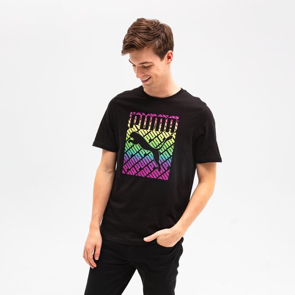 Koszulka męska PUMA T-SHIRT PRIDE 587777 01 kolor czarny