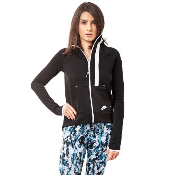 Bluza damska NIKE BLUZA TECH FLEECE MOTO 642688010 kolor czarny