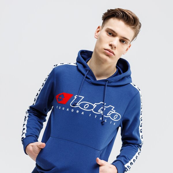 Bluza męska LOTTO BLUZA Z KAPTUREM ATHLETICA DUE HD PL 213428-5p9 kolor niebieski