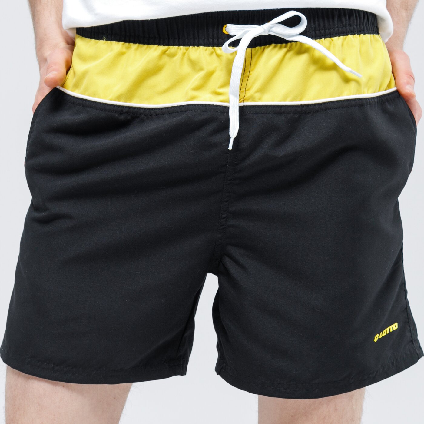 Kąpielówki męskie LOTTO SZORTY FUNKY lo120kom32002 kolor czarny