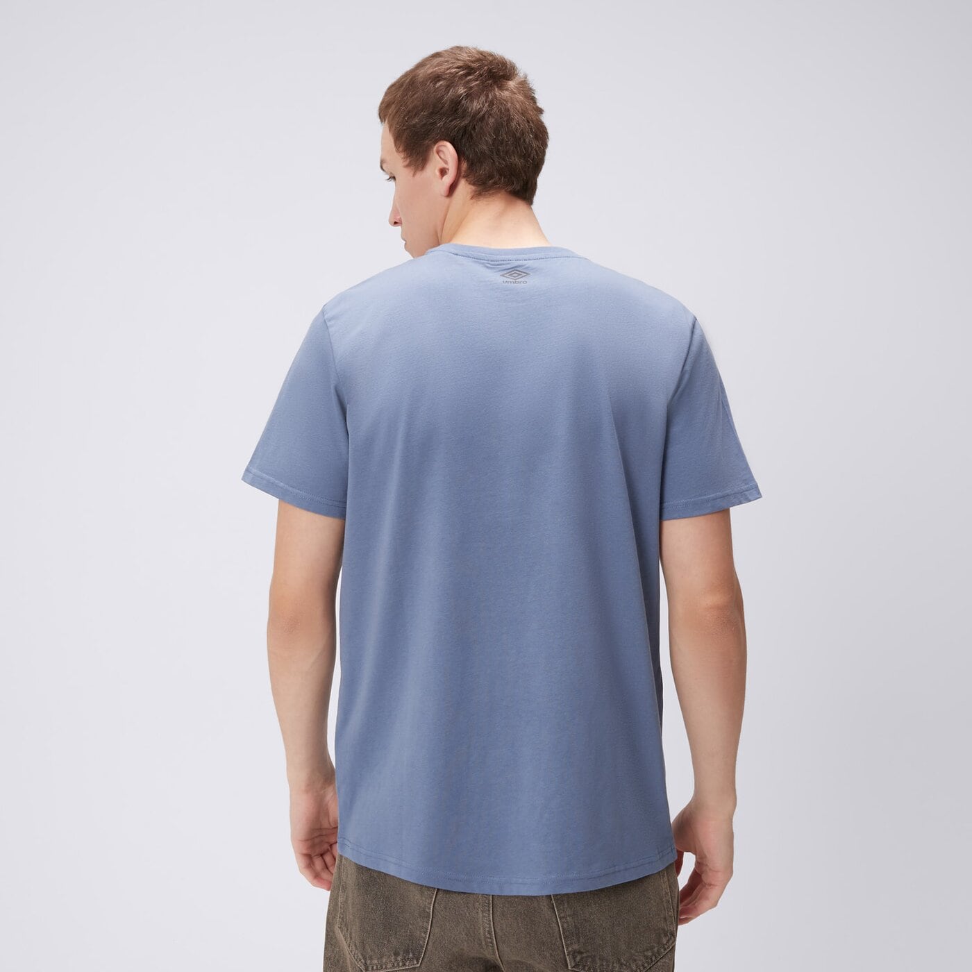 Koszulka męska UMBRO T-SHIRT UMBRO MARLON ul325tsm90005 kolor niebieski