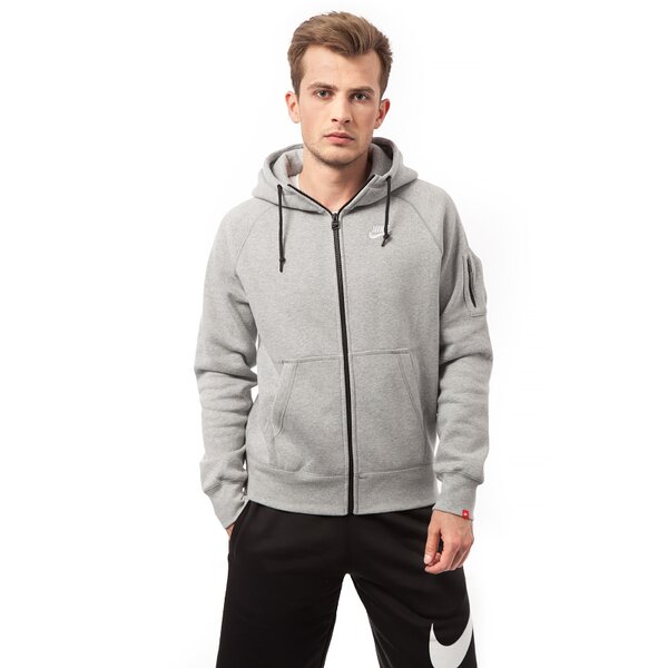 Bluza męska NIKE BLUZA AW77 FZ HOODY 598759063 kolor szary