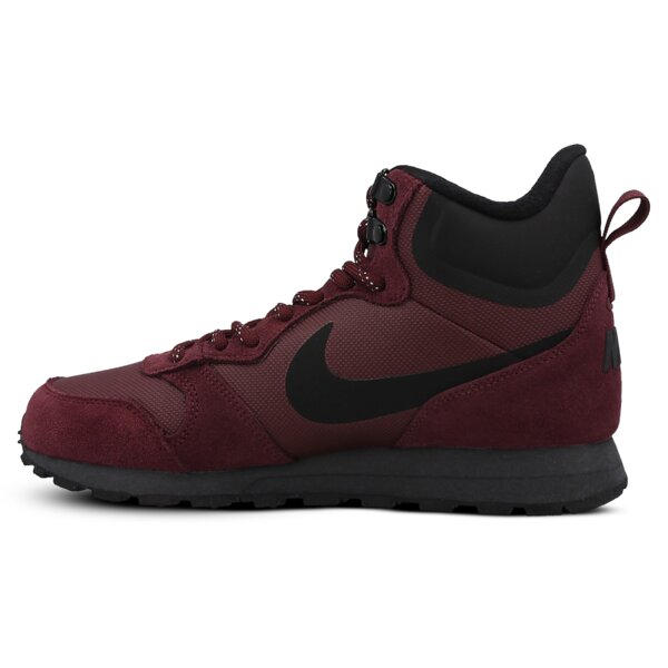 Buty sportowe damskie NIKE WMNS MD RUNNER 2 MID PRM 845059600 kolor bordowy