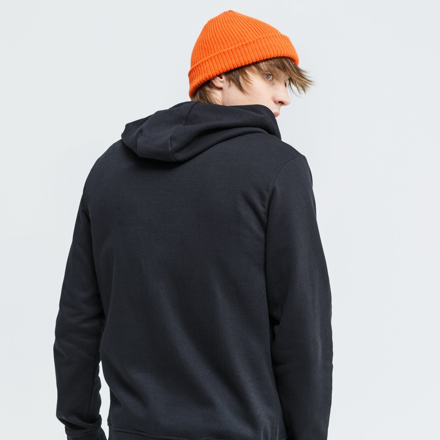 Bluza męska UMBRO BLUZA ROZPINANA Z KAPTUREM NOAM ul320blm24001 kolor czarny