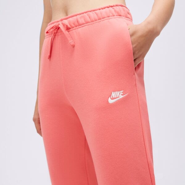 Spodnie dresowe damskie NIKE SPODNIE W NSW CLUB FLC MR STD dq5191-894 kolor różowy