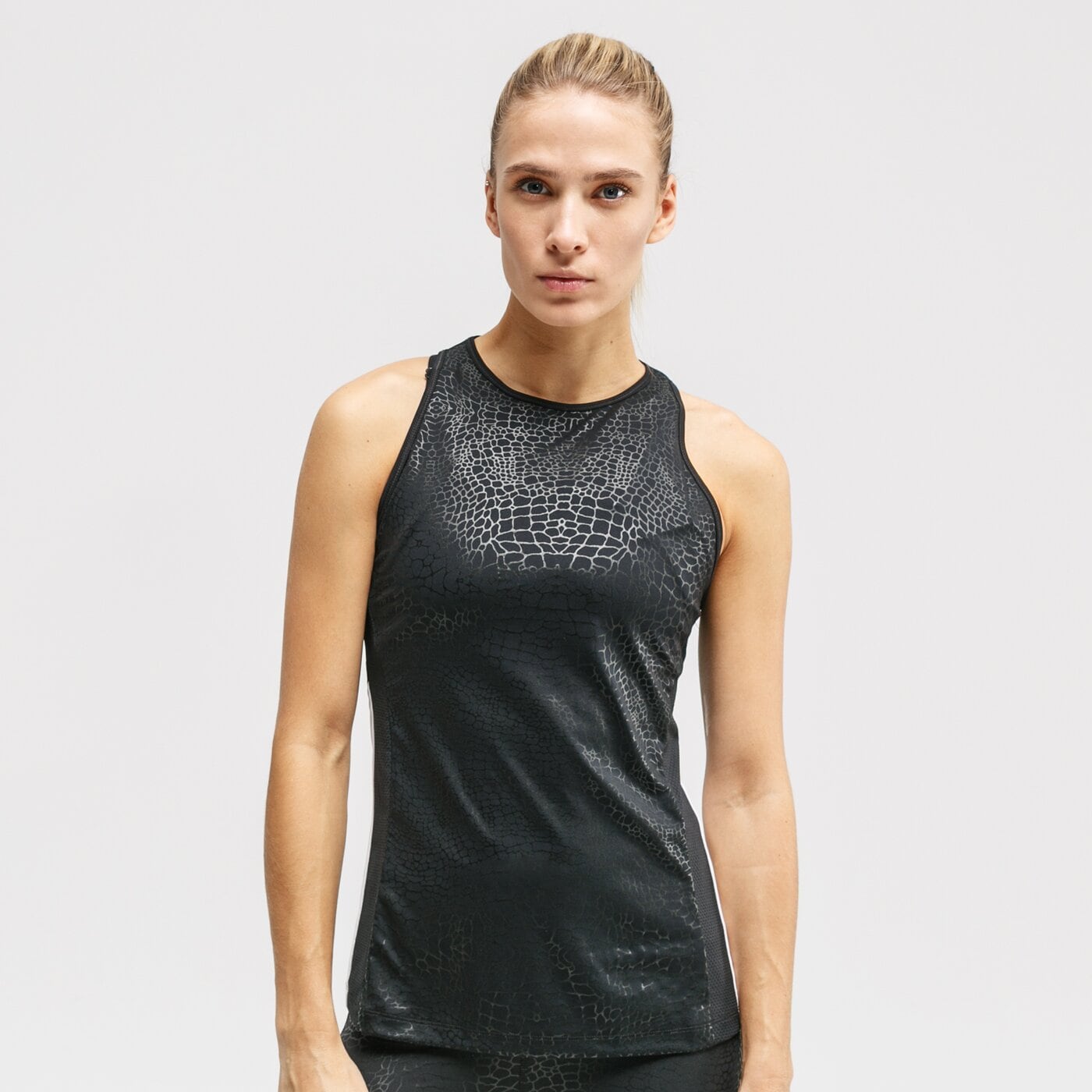 Top damski LOTTO TANK VABENE W III PRT3 PL 214253-1cl kolor czarny