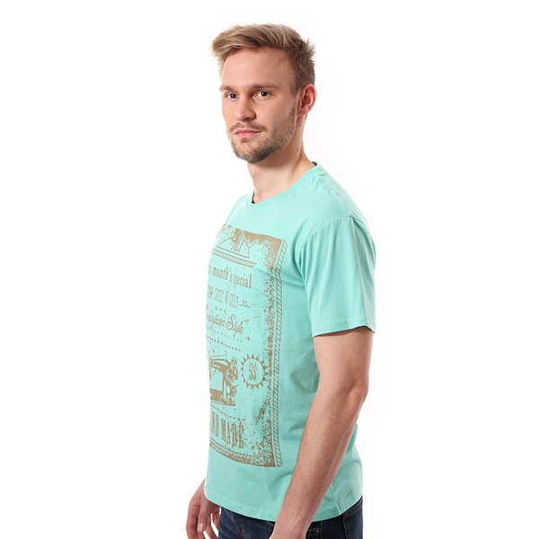 Koszulka męska CONFRONT  T-SHIRT TIM cf14tsm07002 kolor zielony
