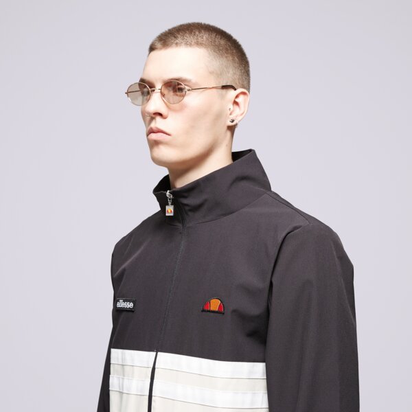 Kurtka przejściowa męska ELLESSE KURTKA LOSELLI JACKET BLK/OFF WHT shr20111054 kolor czarny