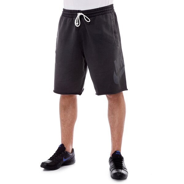 Spodenki męskie NIKE SZORTY HBR FT WASHED SHORT 521895010 kolor czarny