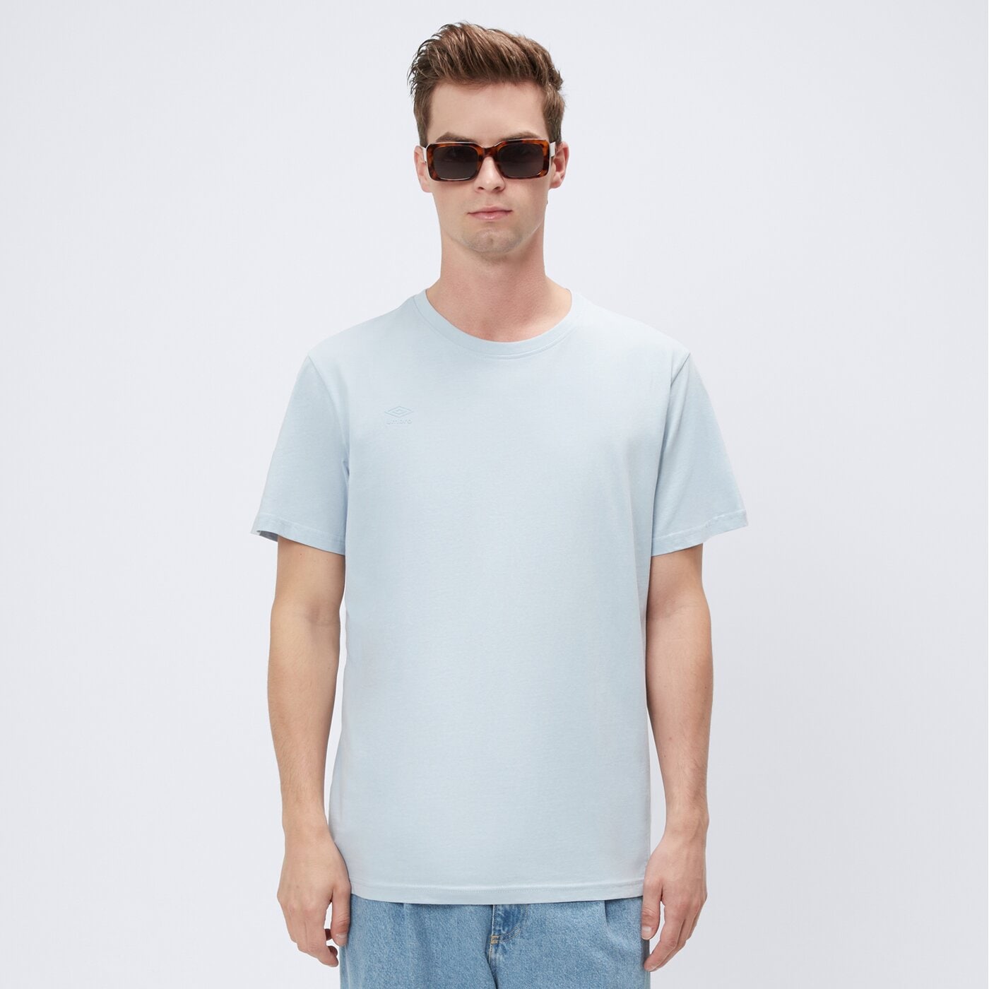 Koszulka męska UMBRO T-SHIRT MARLON ul125tsm90007 kolor niebieski