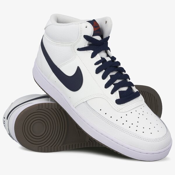 Buty sportowe męskie NIKE COURT VISION MID cd5466-104 kolor biały