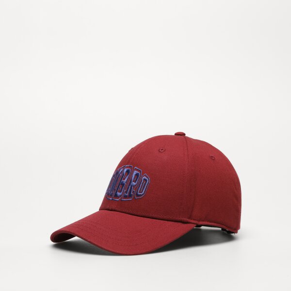 Czapka z daszkiem damska UMBRO CZAPKA VARSITY CAP 66320u-lsv kolor bordowy