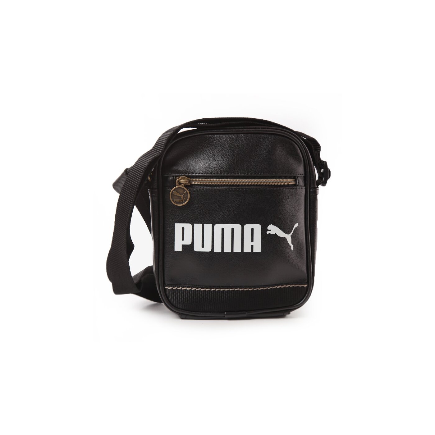 Torba sportowa damska PUMA TOREBKA CAMPUS PORTABLE BLACK 7263101 kolor czarny