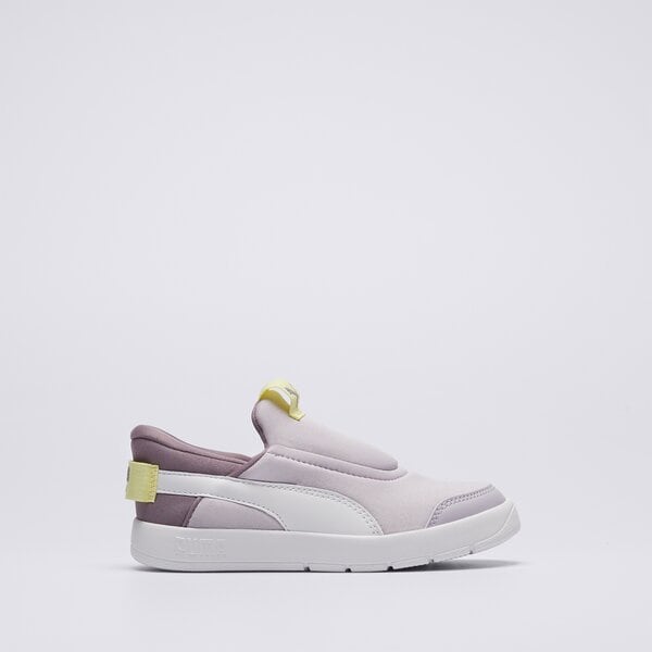 Buty dziecięce PUMA COURTFLEX V3 SLIPTECH PS 39973408 kolor fioletowy