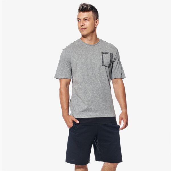 Koszulka męska PUMA T-SHIRT SS SUMMER REBEL 85010303 kolor szary