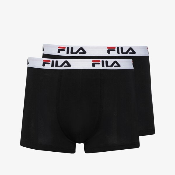 Bielizna męska FILA BOKSERKI TRUNK URBAN 2PACK BLACK fu5016/2-200 kolor czarny