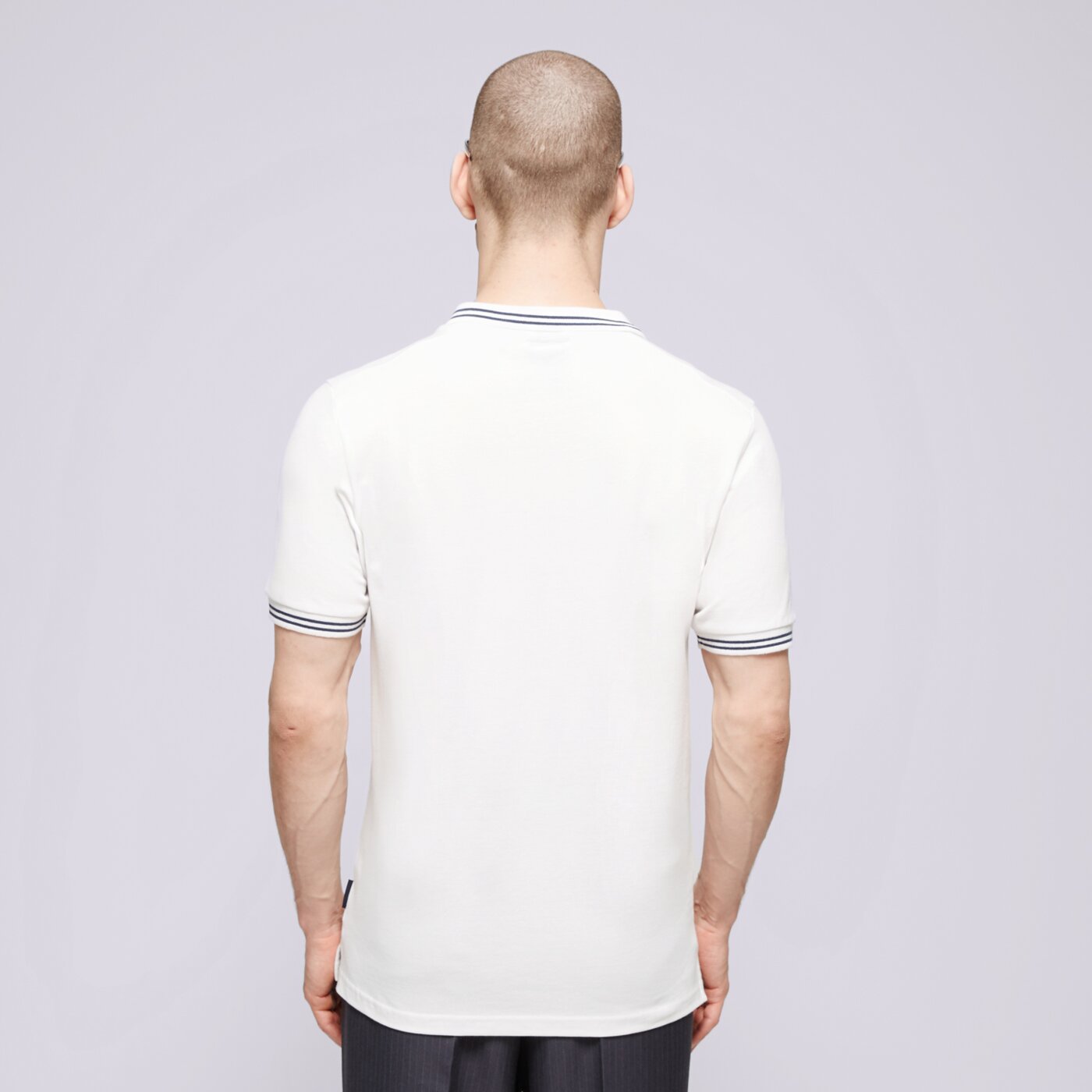 Koszulka polo męska ELLESSE POLO ROOKIE POLO WHT shr20724908 kolor biały