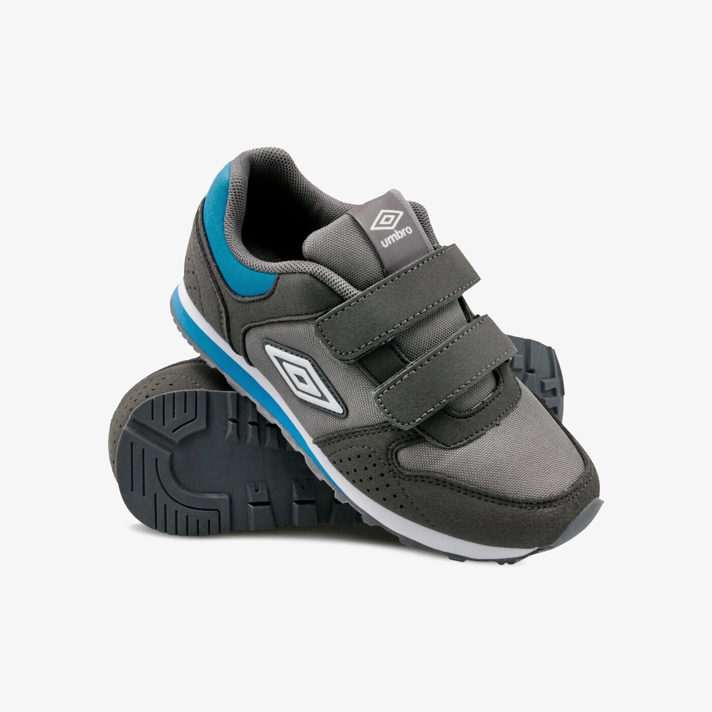 Buty dziecięce UMBRO FOLLOW KIDS II umjkd119001 kolor szary