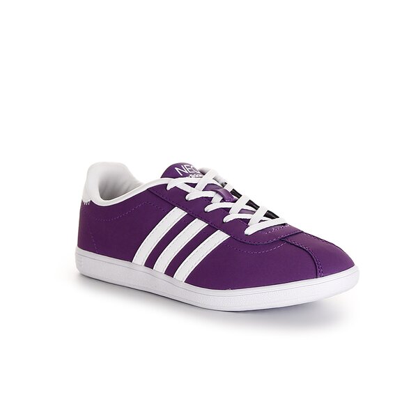 ADIDAS VLNEO COURT LO K u44778 kolor fioletowy