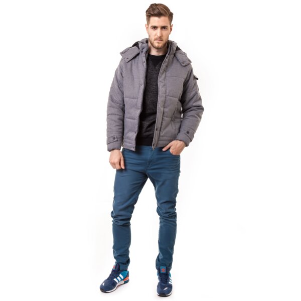 Kurtka zimowa męska UMBRO KURTKA TUCSON ul34kum07001 kolor szary