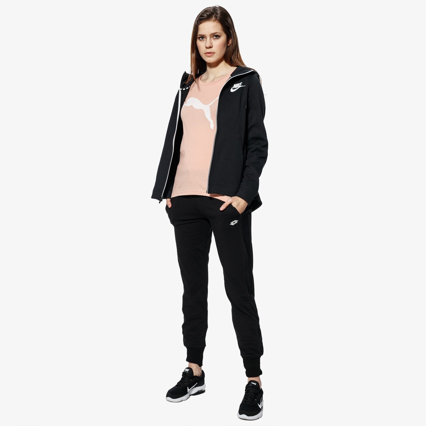 Koszulka damska PUMA T-SHIRT SS ATHLETIC 85014731 kolor różowy