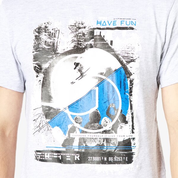 Koszulka męska FEEWEAR T-SHIRT SS WHITEOUT fw38tsm21001 kolor biały