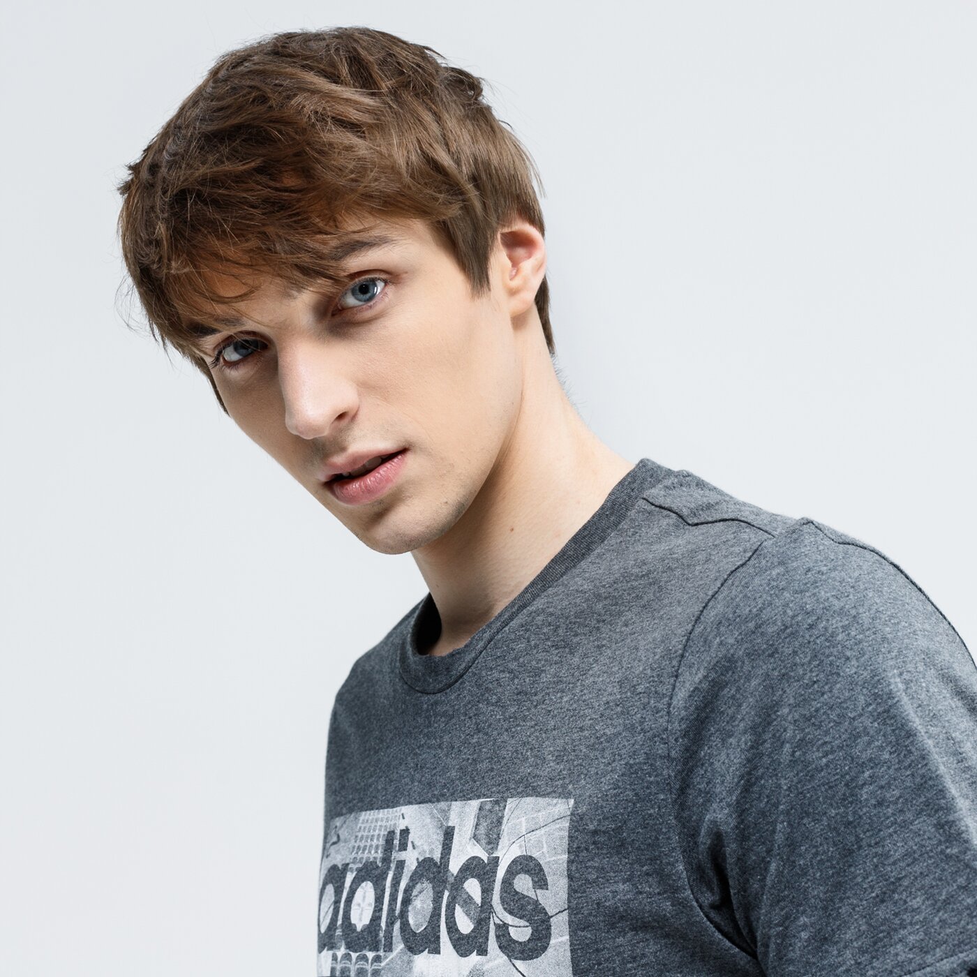 Koszulka męska ADIDAS T-SHIRT M BXD PHOTO T fm6240 kolor szary