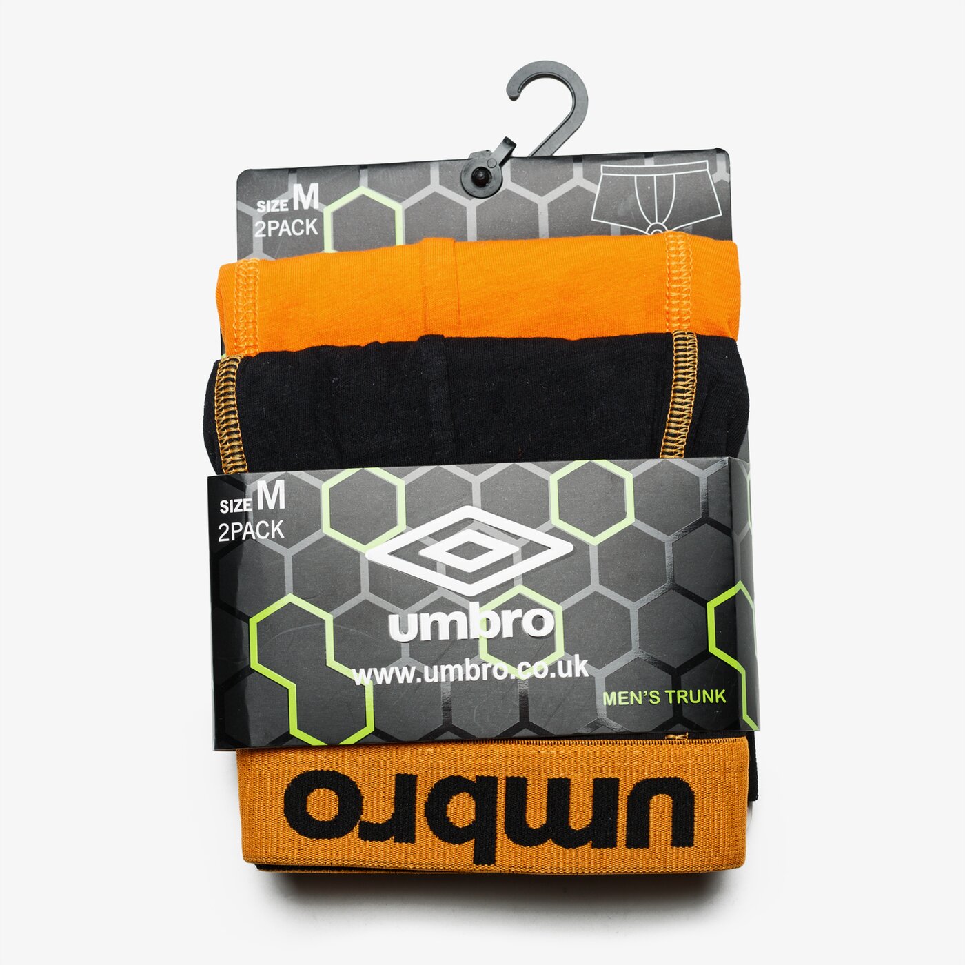 Bielizna męska UMBRO BOKSERKI COLOR 2-PACK ul38bom02002 kolor multicolor