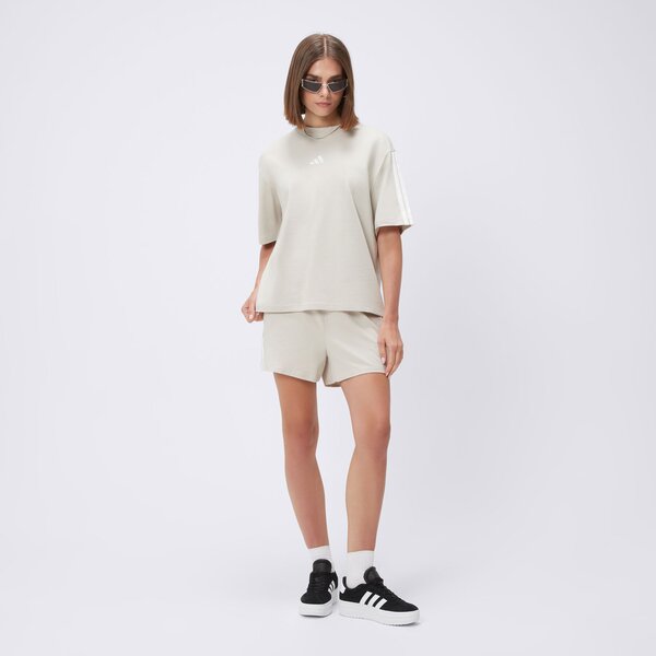 Spodenki damskie ADIDAS SZORTY W 3S SJ SHO je1195 kolor beżowy