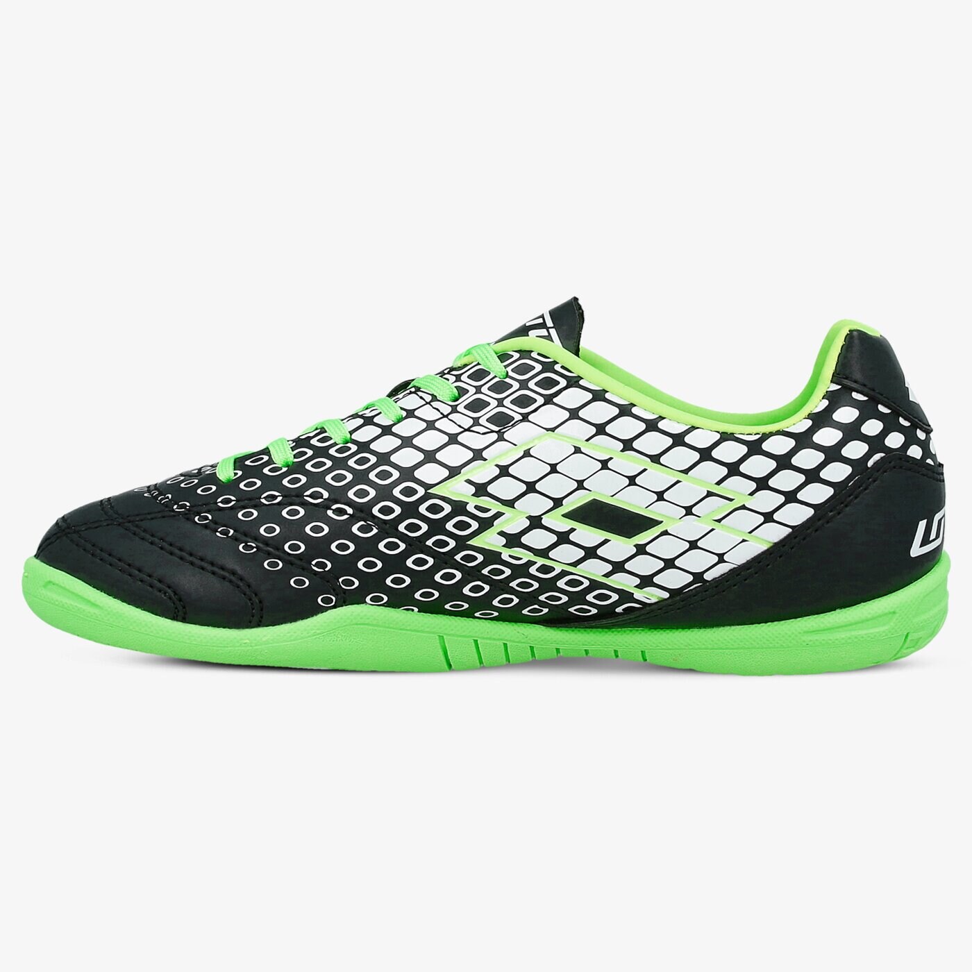 Buty piłkarskie dla dzieci LOTTO SPIDER 700 XIV ID JR s9690 kolor czarny